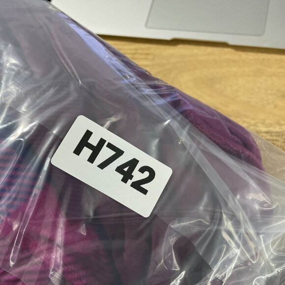 NWOT Nautica Medium Womens Burgundy Henley Pajama Set With Plaid Jogger - Picture 6 of 6